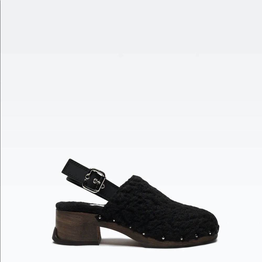 MIISTA LANA BOUCLE CLOGS